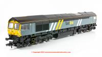 R30167 Hornby Class 66 Diesel Loco number 66 301 in Fastline Freight livery